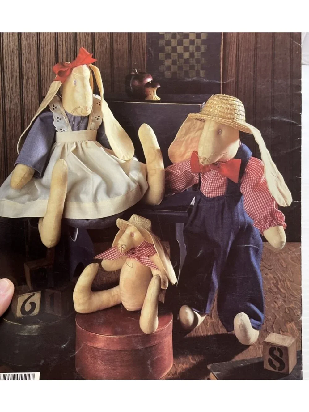 A Hare Affair Patterns Leisure Arts 1122 Designed By Sue McGraw - EUC